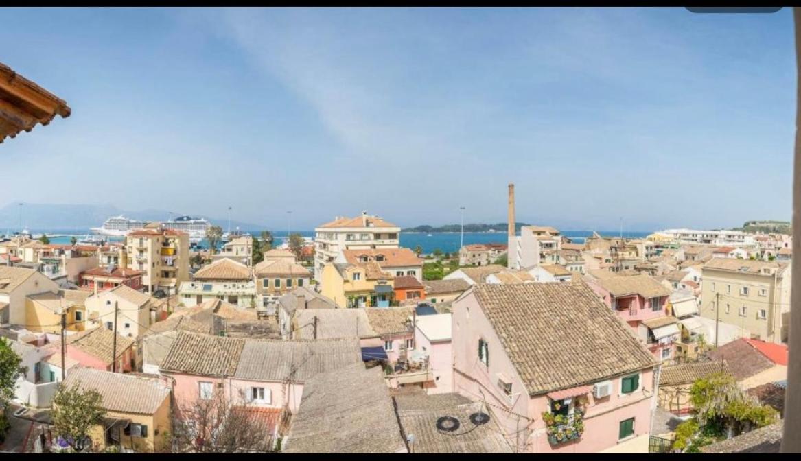 Makis Sea-View Apartment-Corfu Port Mantouki Esterno foto