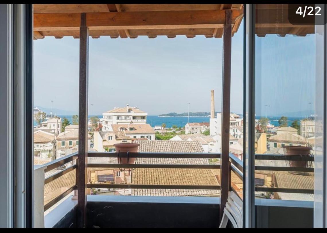 Makis Sea-View Apartment-Corfu Port Mantouki Esterno foto